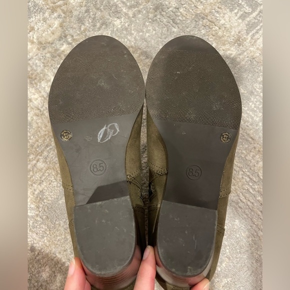 ANA A New Approach Clay Olive Color Boots Women’s Size 8.5 Memory Foam - Picture 9 of 11